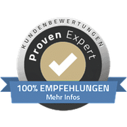 ProvenExpert – 100 % Empfehlungen