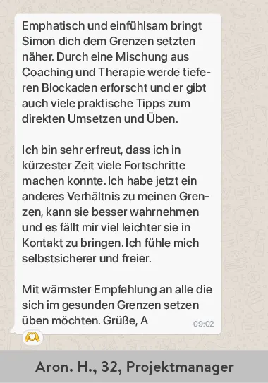 Feedback via WhatsApp