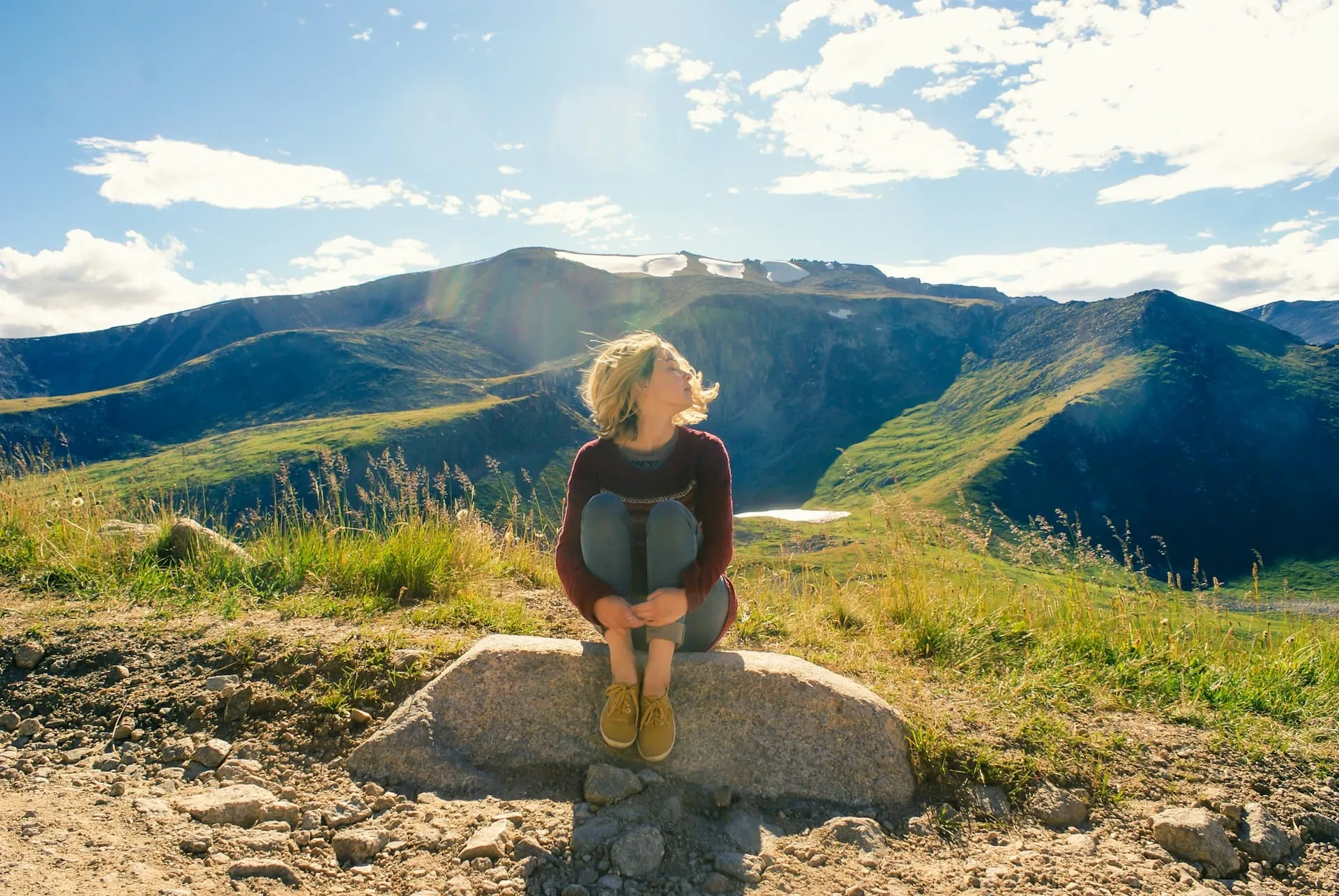 person in nature, narm therapie